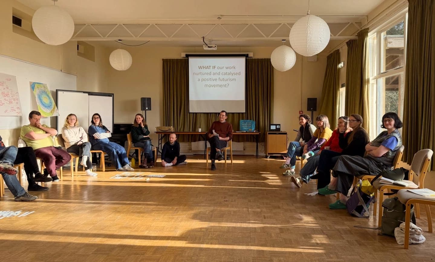 National Landscapes leadership group in a learning session at Hawkwood