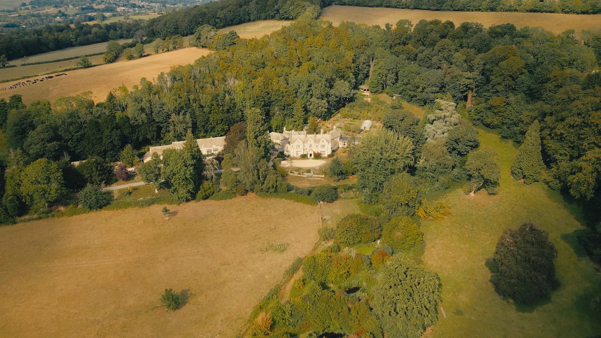 Hawkwood Centre for Future Thinking nestled in woodland and gardens